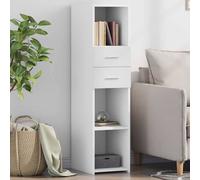 Berkfield Home Highboard White 30x42.5x124 cm Engineered Wood Berkfield Home White 30x42.5x124 cm
