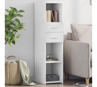 Berkfield Home Highboard White 30x42.5x124 cm Engineered Wood Berkfield Home White 30x42.5x124 cm