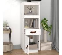 Berkfield Home Highboard White 34x40x108, 5 cm Solid Wood Pine Berkfield Home White