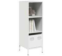 Berkfield Home Highboard White 35x39x103.5 cm Steel Berkfield Home White 35x39x103.5 cm