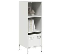Berkfield Home Highboard White 35x39x103.5 cm Steel Berkfield Home White 35x39x103.5 cm