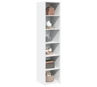 Berkfield Home Highboard White 40x41x185 cm Engineered Wood | Size: 40 x 41 x 185 cm Berkfield Home White 40 x 41 x 185 cm