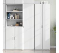 Berkfield Home Highboard White 45x42.5x185 cm Engineered Wood Berkfield Home White 45x42.5x185 cm