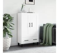 Berkfield Home Highboard White 69.5x31x115 cm Engineered Wood Berkfield Home White 69.5x31x115 cm