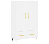 Berkfield Home Highboard White 69.5x31x115 cm Engineered Wood Berkfield Home White 69.5x31x115 cm