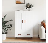 Berkfield Home Highboard White 69.5x31x115 cm Engineered Wood Berkfield Home White 69.5x31x115 cm
