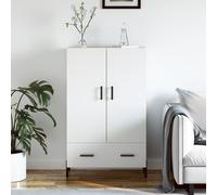 Berkfield Home Highboard White 69.5x31x115 cm Engineered Wood Berkfield Home White 69.5x31x115 cm