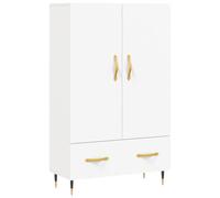 Berkfield Home Highboard White 69.5x31x115 cm Engineered Wood Berkfield Home White 69.5x31x115 cm