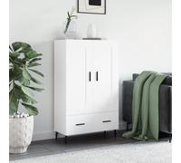 Berkfield Home Highboard White 69.5x31x115 cm Engineered Wood Berkfield Home White 69.5x31x115 cm