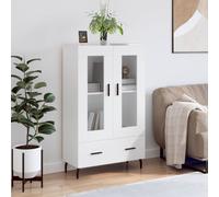 Berkfield Home Highboard White 69.5x31x115 cm Engineered Wood Berkfield Home White 69.5x31x115 cm