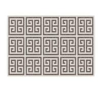 Berkfield Home Indoor & Outdoor Rug Short Pile Multicolour 160x230 cm Anti Slip in Brown | Size: Medium Berkfield Home Brown Medium