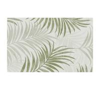 Berkfield Home Indoor & Outdoor Rug Short Pile Multicolour 190x300 cm Anti Slip in Cream | Size: Medium Berkfield Home Cream Medium