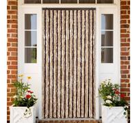 Berkfield Home Insect Curtain Beige & Light Brown 118x220 cm Chenille Berkfield Home Brown 118x220 cm
