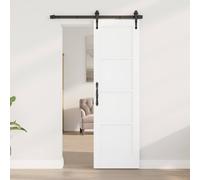 Berkfield Home Interior Door 'ORKDAL'White 61x198.5x4 cm Solid Wood Pine in White Berkfield Home White 61x198.5x4 cm