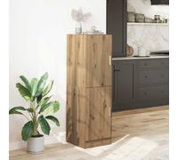 Berkfield Home Kitchen Cabinet Artisan Oak 38x41.5x131.5 cm Engineered Wood in Brown Berkfield Home Brown 38x41.5x131.5 cm
