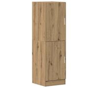 Berkfield Home Kitchen Cabinet Artisan Oak 38x41.5x131.5 cm Engineered Wood in Brown Berkfield Home Brown 38x41.5x131.5 cm