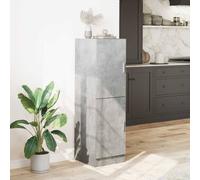 Berkfield Home Kitchen Cabinet Concrete Grey 38x41.5x131.5 cm Engineered Wood Berkfield Home Grey 38x41.5x131.5 cm