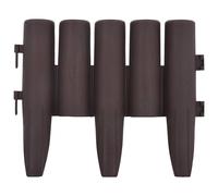 Berkfield Home Lawn Edgings 36 pcs Brown 10 m PP Berkfield Home Brown