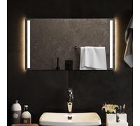 Berkfield Home LED Bathroom Mirror 70x40 cm in Clear Berkfield Home Clear 70x40 cm
