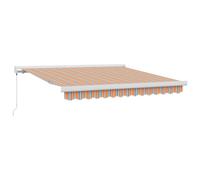 Berkfield Home Manual Retractable Awning Multicolour Stripe 300x250 cm Berkfield Home Multicolor 300x250 cm