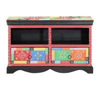 Berkfield Home Media Storage Cabinets & Racks Multicolour Wood Medium in Black Berkfield Home Black