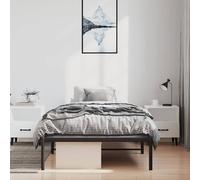 Berkfield Home Metal Bed Frame Black 100x200 cm Berkfield Home Black 100x200 cm