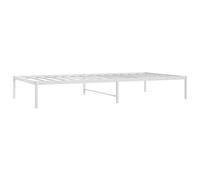 Berkfield Home Metal Bed Frame White 100x200 cm Berkfield Home White 100x200 cm