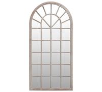 Berkfield Home Mirror Sand 90x45 cm Iron for Indoor Use in Beige Berkfield Home Beige 90x45 cm