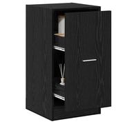 Berkfield Home Modern Apothecary Cabinet Black Oak 40x41x77, 5 cm Engineered Wood Berkfield Home Black