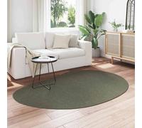 Berkfield Home Modern Area Rug Forest Green 140x200 cm Polyester Non-Slip | Size: Medium Berkfield Home Green Medium
