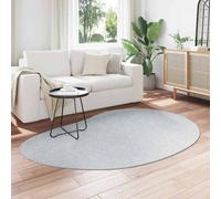 Berkfield Home Modern Area Rug Grey 140x200 cm Polyester Non-Slip | Size: Medium Berkfield Home Grey Medium