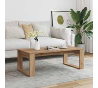 Berkfield Home Modern Coffee Table Artisan Oak 102x50x35 cm Engineered Wood in Brown | Size: 102 x 50 x 35 cm Berkfield Home Brown 102 x 50 x 35 cm