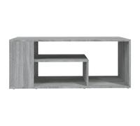 Berkfield Home Modern Coffee Table Grey Sonoma 100x50x40 cm Engineered Wood | Size: 100 x 50 x 40 cm Berkfield Home Grey 100 x 50 x 40 cm