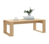 Berkfield Home Modern Coffee Table Sonoma Oak 102x50x35 cm Engineered Wood in Light Brown | Size: 102 x 50 x 35 cm Berkfield Home Light Brown 102 x 50 x 35 cm