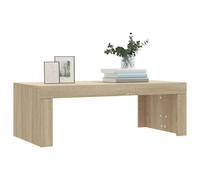 Berkfield Home Modern Coffee Table Sonoma Oak 102x50x36 cm Engineered Wood in Light Brown | Size: 102 x 50 x 36 cm Berkfield Home Light Brown 102 x 50 x 36 cm
