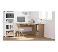 Berkfield Home Modern Corner Desk Artisan Oak 120x140x75 cm Engineered Wood in Brown | Size: 120 x 140 x 75 cm Berkfield Home Brown 120 x 140 x 75 cm