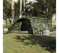 Berkfield Home Modern Family Tent Dome 6-Person Camouflage Waterproof Berkfield Home Multicolor
