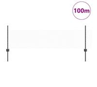 Berkfield Home Modern Fence Posts 11 pcs U-Channel Grey 60 cm Steel, Hexagon Fen Berkfield Home Grey