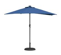 Berkfield Home Modern Garden Parasol Azurblau Large Fabric in Blue Berkfield Home Blue