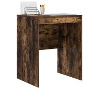Berkfield Home Modern Writing Desk Smoked Oak Engineered Wood 60 x 50 x 76 cm in Brown Berkfield Home Brown 60 x 50 x 76 cm