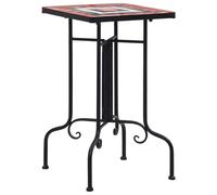 Berkfield Home Mosaic Side Table Terracotta & White Ceramic in Brown Berkfield Home Brown