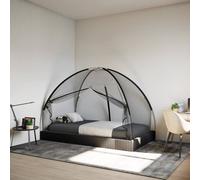 Berkfield Home Mosquito Net Mongolia with Doors 220 Mesh¬†Black¬†200x120x130 cm in Black | Size: 200 x 120 x 130 cm Berkfield Home Black 200 x 120 x 130 cm