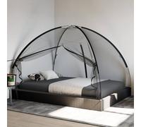Berkfield Home Mosquito Net Mongolia with Doors 220 Mesh¬†Black¬†200x150x140 cm in Black | Size: 200 x 150 x 140 cm Berkfield Home Black 200 x 150 x 140 cm
