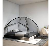 Berkfield Home Mosquito Net Mongolia with Doors 220 Mesh¬†Black¬†200x180x135 cm in Black | Size: 200 x 180 x 135 cm Berkfield Home Black 200 x 180 x 135 cm