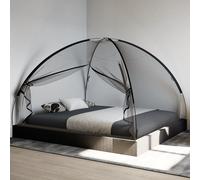 Berkfield Home Mosquito Net Mongolia with Doors 220 Mesh¬†Black¬†200x180x135 cm in Black | Size: 200 x 180 x 135 cm Berkfield Home Black 200 x 180 x 135 cm