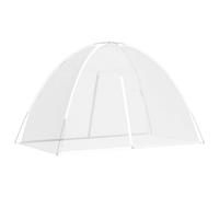 Berkfield Home Mosquito Net Mongolia with Doors 220 Mesh White 200x120x130 cm | Size: 200 x 120 x 130 cm Berkfield Home White 200 x 120 x 130 cm