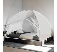 Berkfield Home Mosquito Net Mongolia with Doors 220 Mesh White 200x150x140 cm | Size: 200 x 150 x 140 cm Berkfield Home White 200 x 150 x 140 cm
