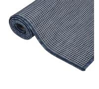 Berkfield Home Outdoor Flatweave Rug 200x280 cm Blue | Size: 100 cm diameter Berkfield Home Blue 100 cm diameter