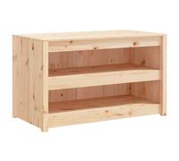 Berkfield Home Outdoor Kitchen Cabinet 106x55x64 cm Solid Wood Pine in Natural | Size: 106 x 55 x 64 cm Berkfield Home Natural 106 x 55 x 64 cm