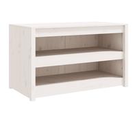 Berkfield Home Outdoor Kitchen Cabinet White 106x55x64 cm Solid Wood Pine | Size: 106 x 55 x 64 cm Berkfield Home White 106 x 55 x 64 cm
